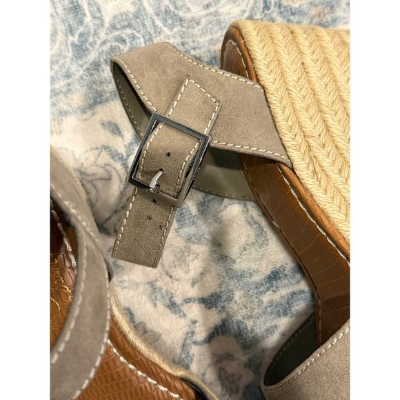 Circus by Sam Eldeman Delialiah Espadrille Woven Wedge Heel Sandal Size 6.5 - Picture 4 of 7